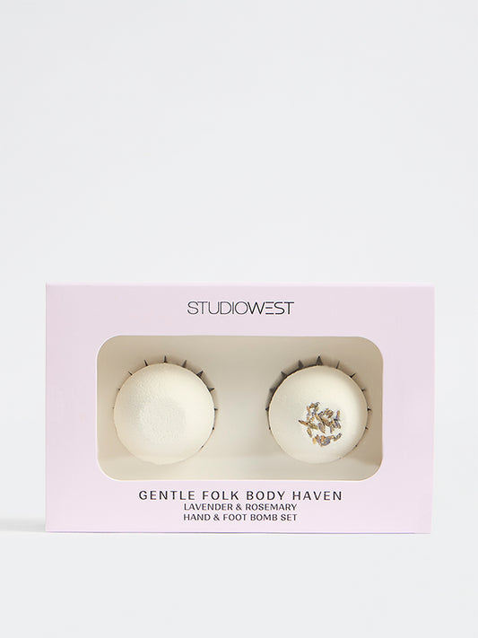 Studiowest Gentle Folk Body Haven Lavender and Rosemary Hand & Foot Bomb Set