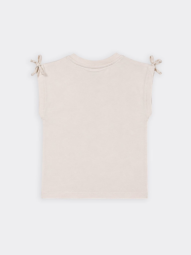 HOP Kids Girls Stone Cereal Graphic Cotton Top