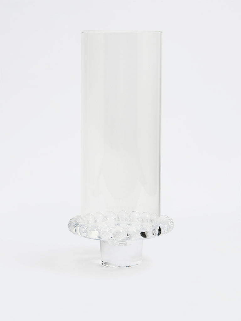 Westside Home Glass Bubble Tube Candle Holder