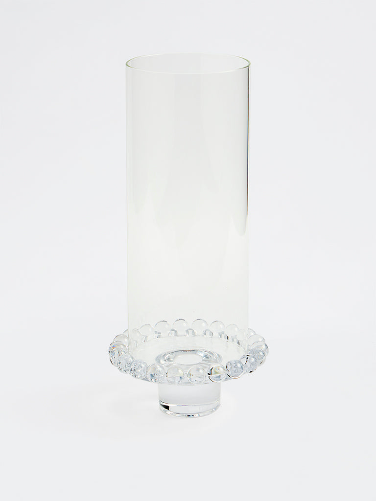 Westside Home Glass Bubble Tube Candle Holder