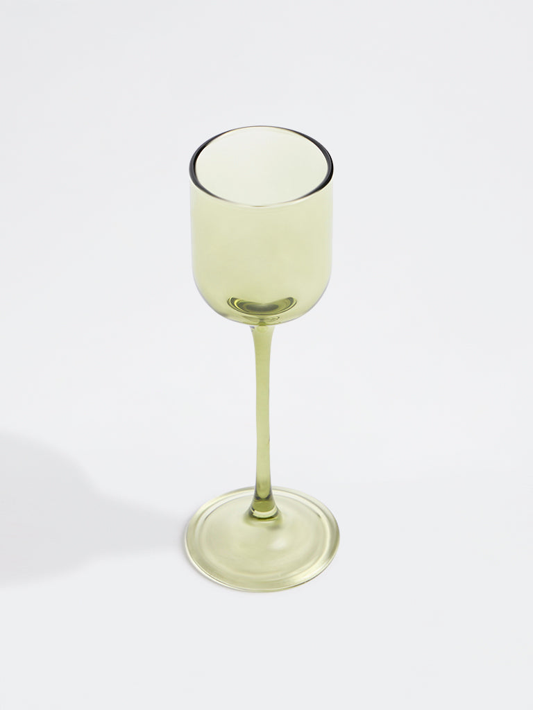Westside Home Green Shot Glass