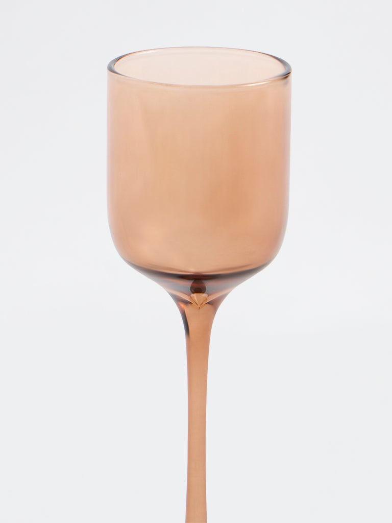Westside Home Peach Smoke Shot Glass