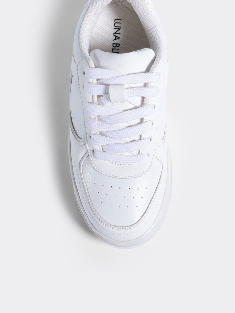 LUNA BLU White Sneakers