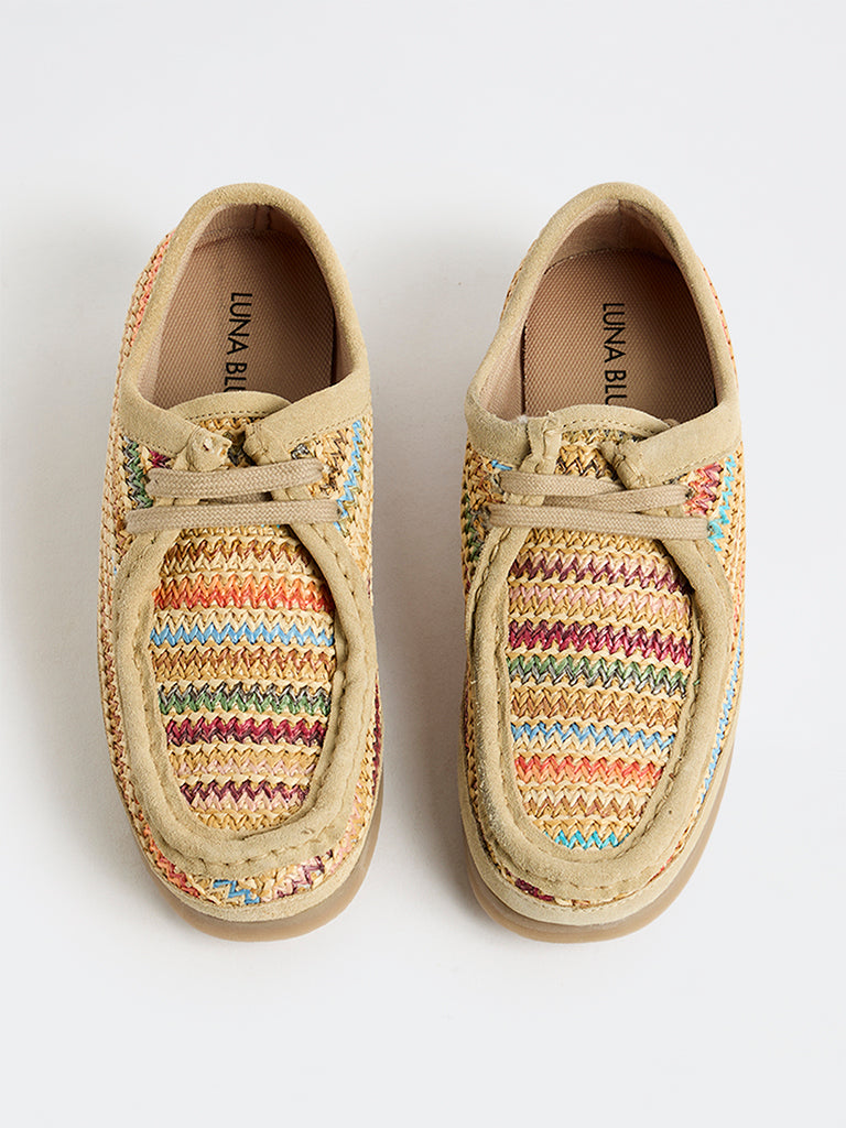 LUNA BLU Multicolour Lace-Up Shoes