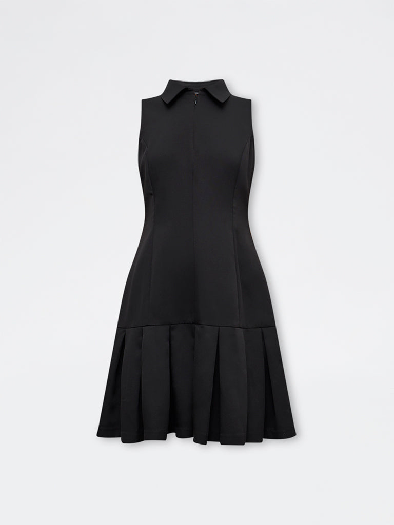 Buy Wardrobe Black Pleated Drop Waist Dress from Westside Buy Wardrobe Black Pleated Drop Waist Dress from Westside