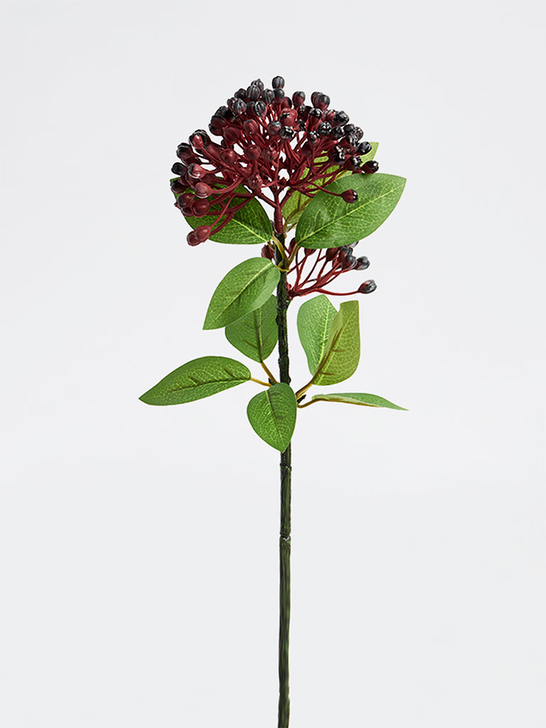 Westside Home Red Berry Branch Artificial Plant