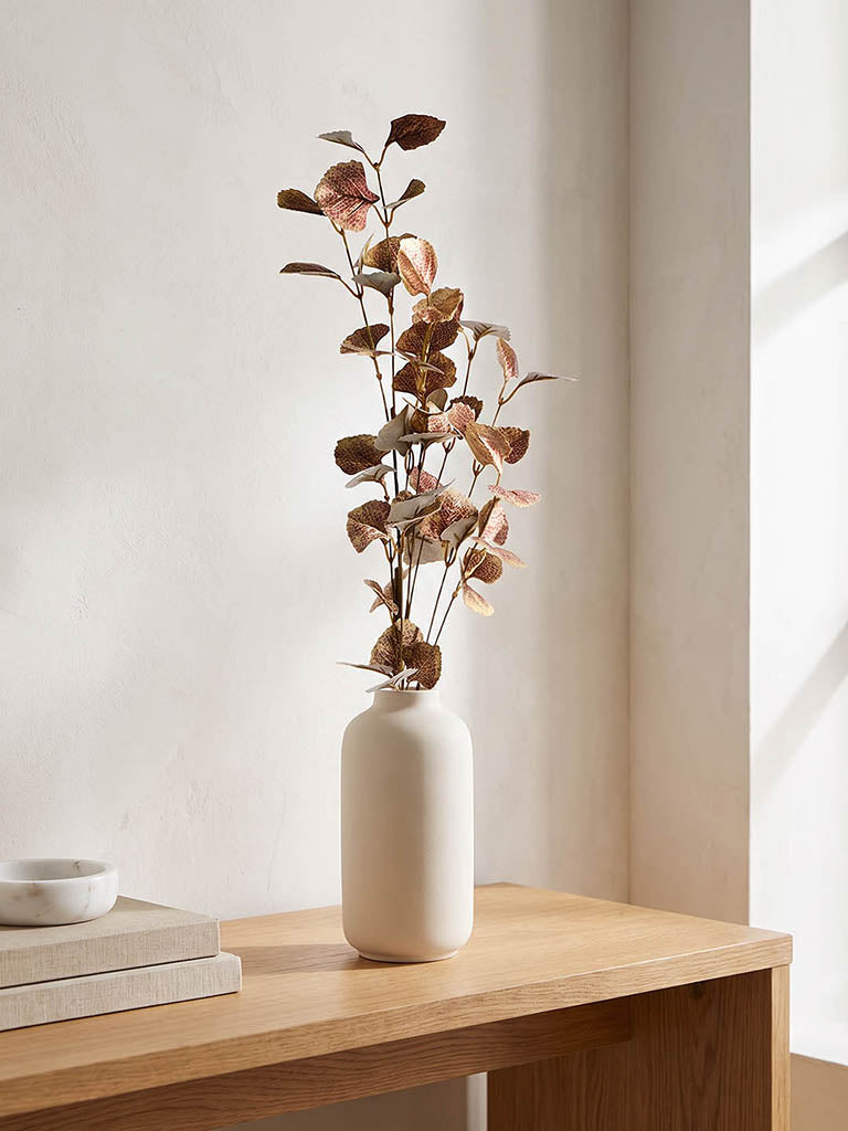 Westside Home Gold Eucalyptus Leaf Artificial Plant