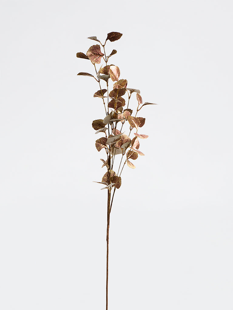 Westside Home Gold Eucalyptus Leaf Artificial Plant