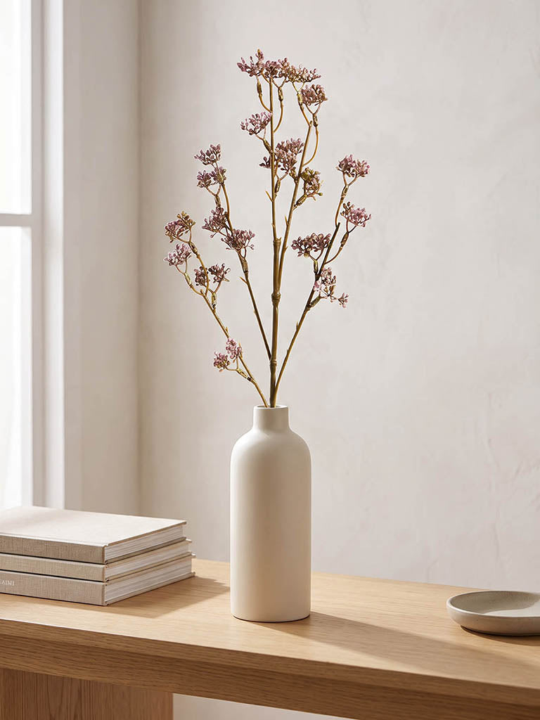 Westside Home Purple Sedum Artificial Flower Stem