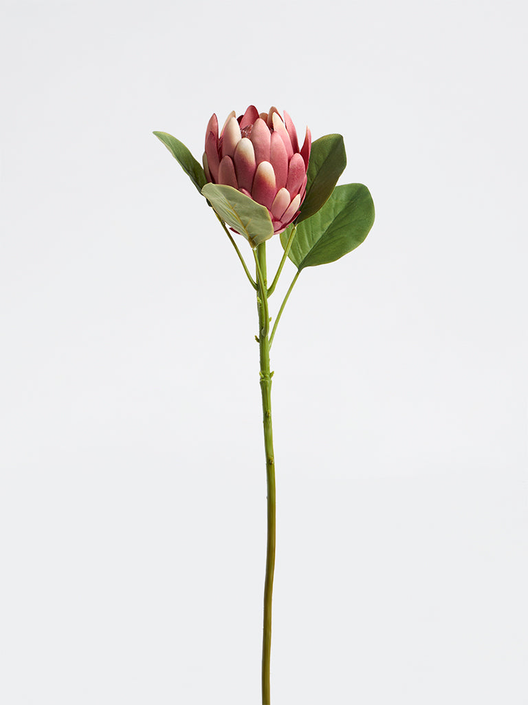 Westside Home Dusty Pink Protea Artificial Flower