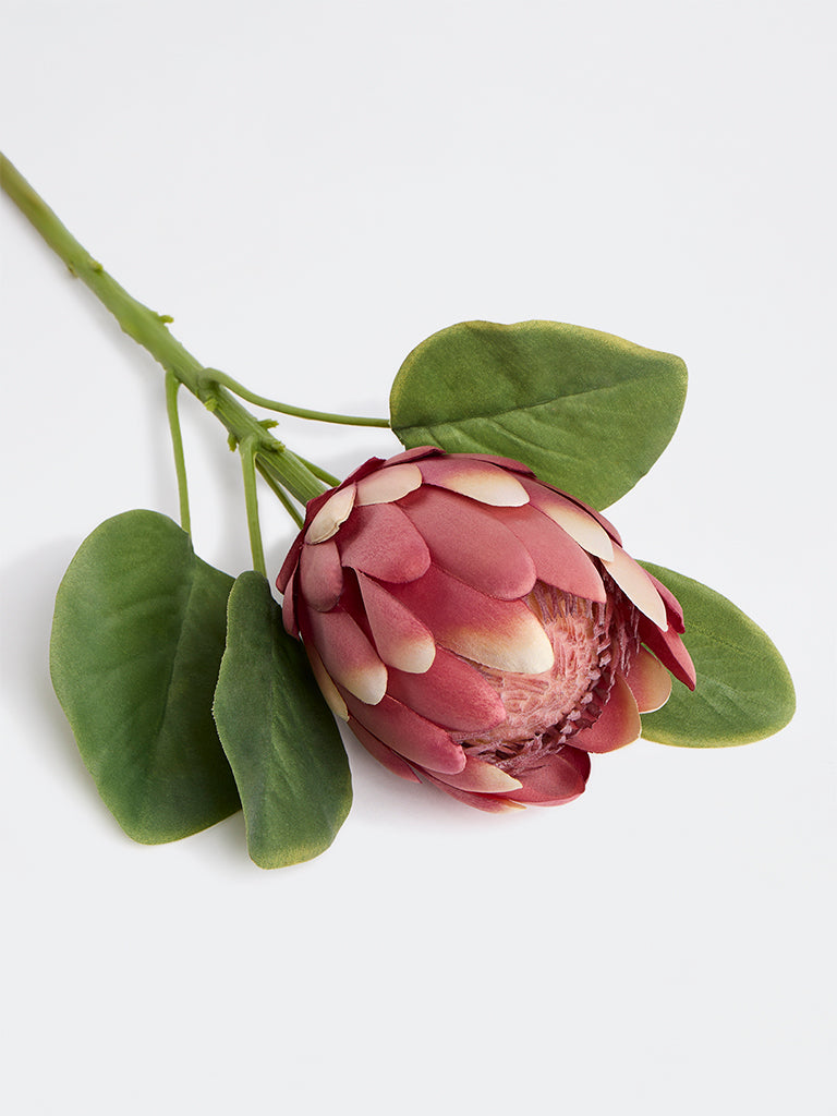 Westside Home Dusty Pink Protea Artificial Flower