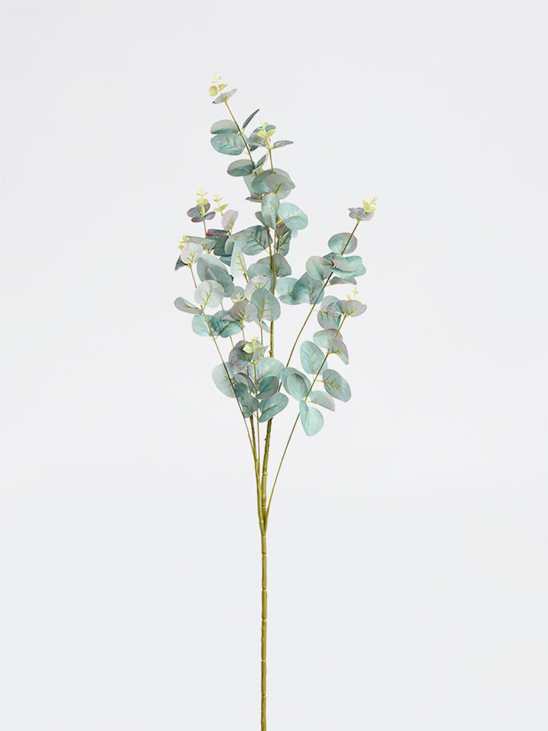 Westside Home Green Eucalyptus Leaf Artificial Plant