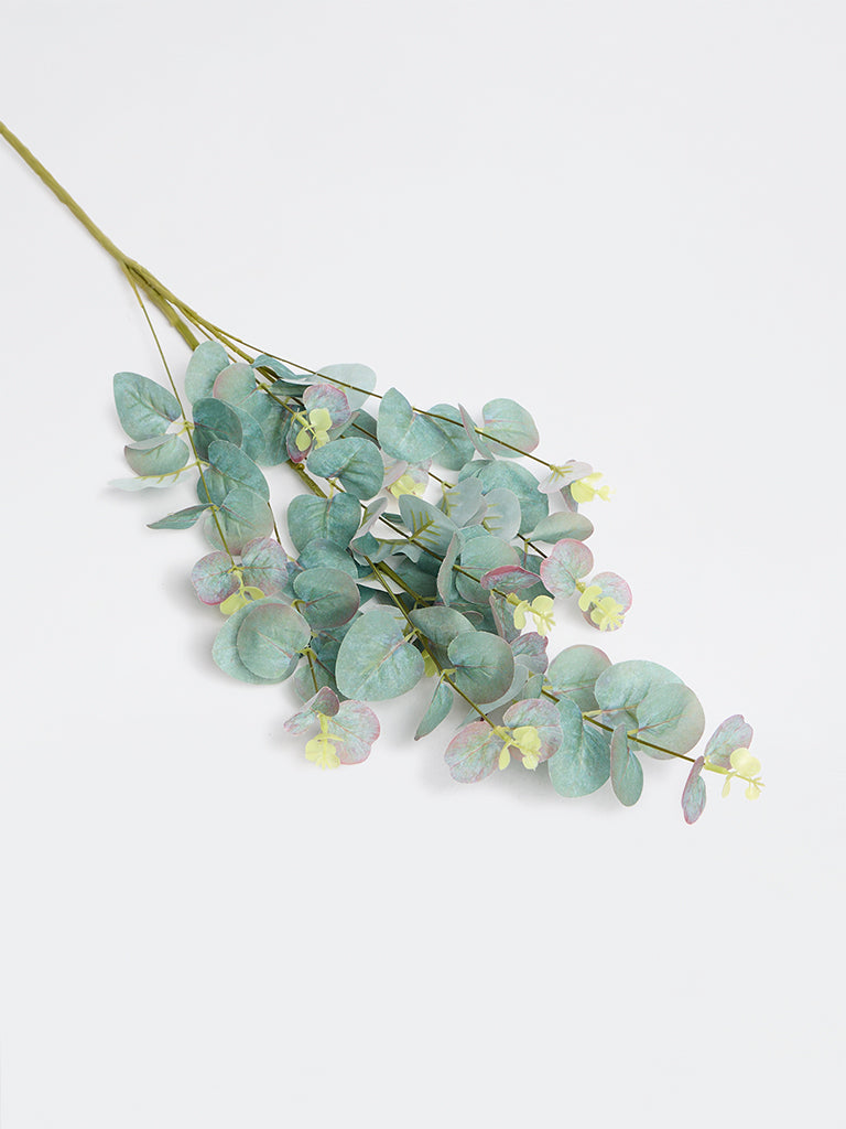 Westside Home Green Eucalyptus Leaf Artificial Plant