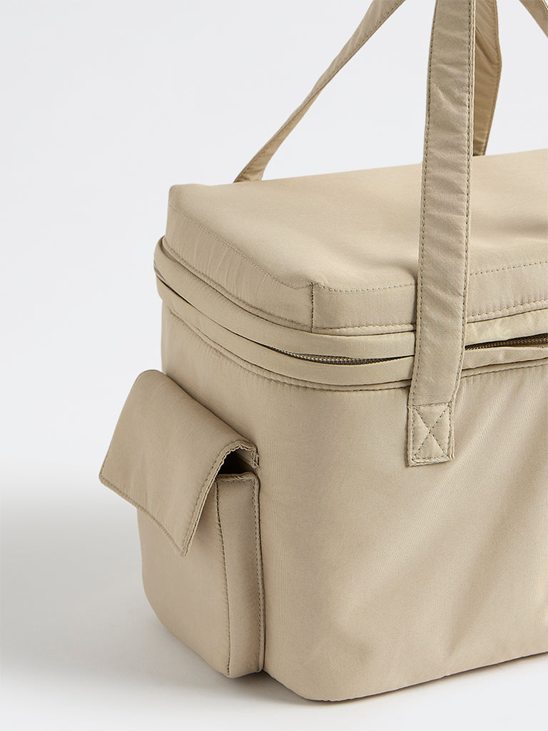 Westside Home Off-White Solid Bento Bag