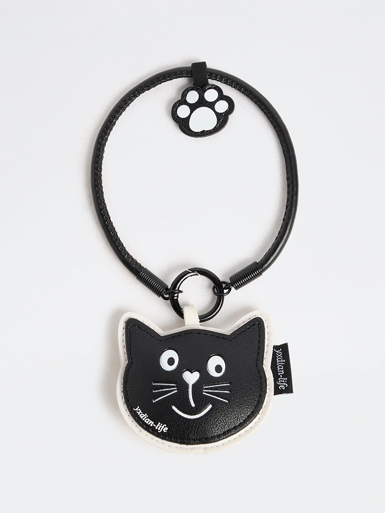 Westside Accessories Black Cat Motif Bag Charm