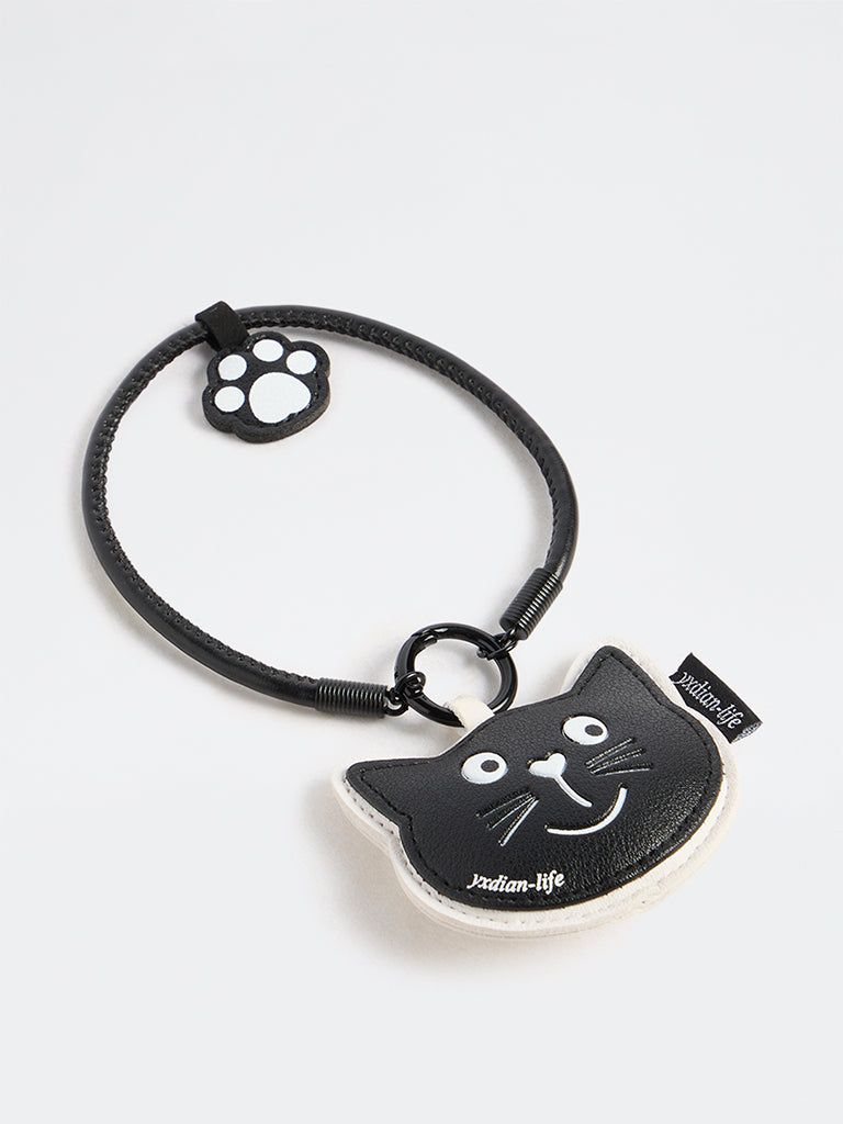Westside Accessories Black Cat Motif Bag Charm