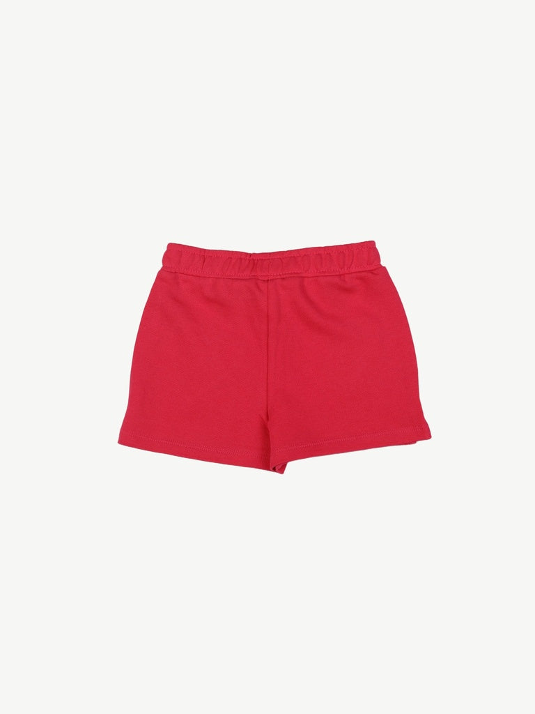 HOP Kids Girls Pink Heart Pocket Cotton Shorts
