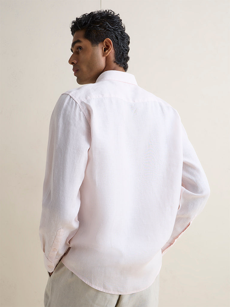 Ascot Light Pink Relaxed-Fit Shirt