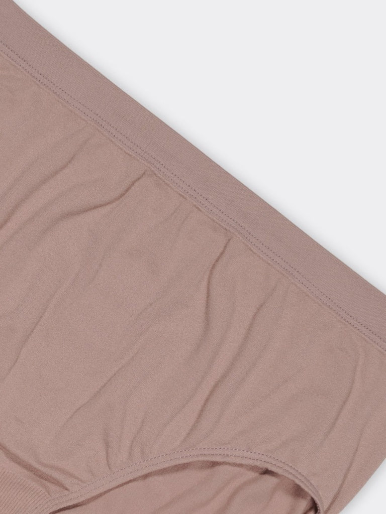 Wunderlove Mauve Seam-Free Full Briefs