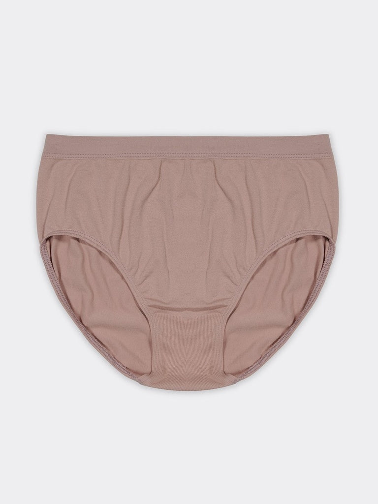 Wunderlove Mauve Seam-Free Full Briefs