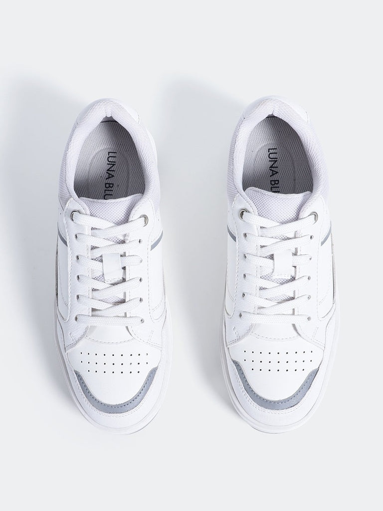 LUNA BLU White Sneakers