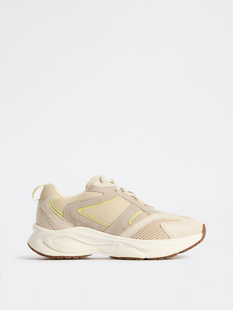 LUNA BLU Peach Chunky Sneakers