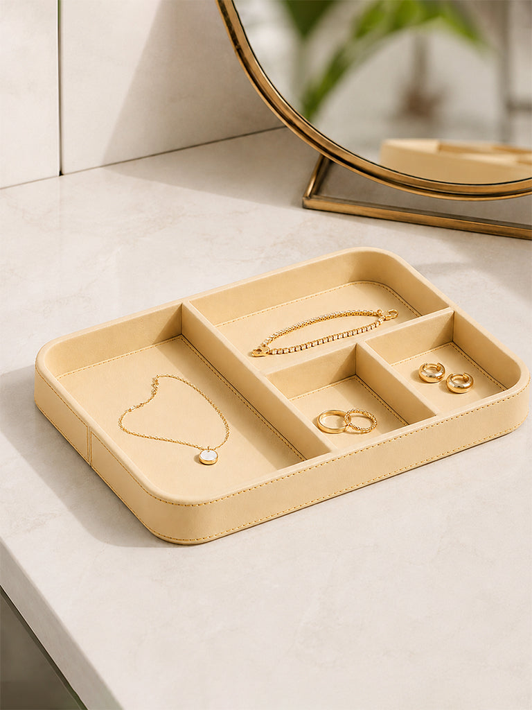 Westside Home Ivory Jewellery Tray