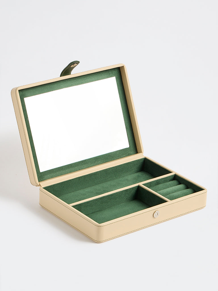Westside Home Ivory Rectangular Jewellery Box - Large