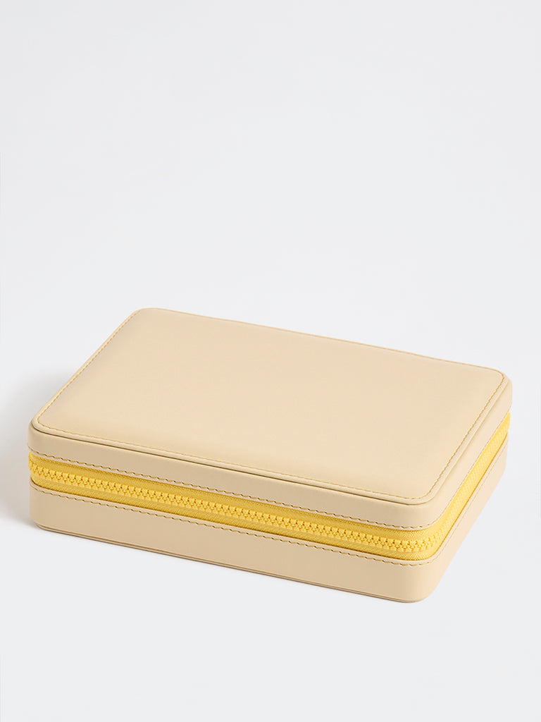 Westside Home Ivory Rectangular Jewellery Box