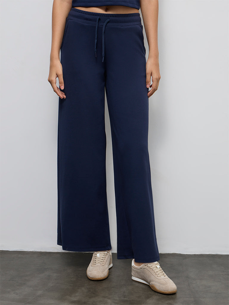 Nuoflexx Navy High-Rise Pants