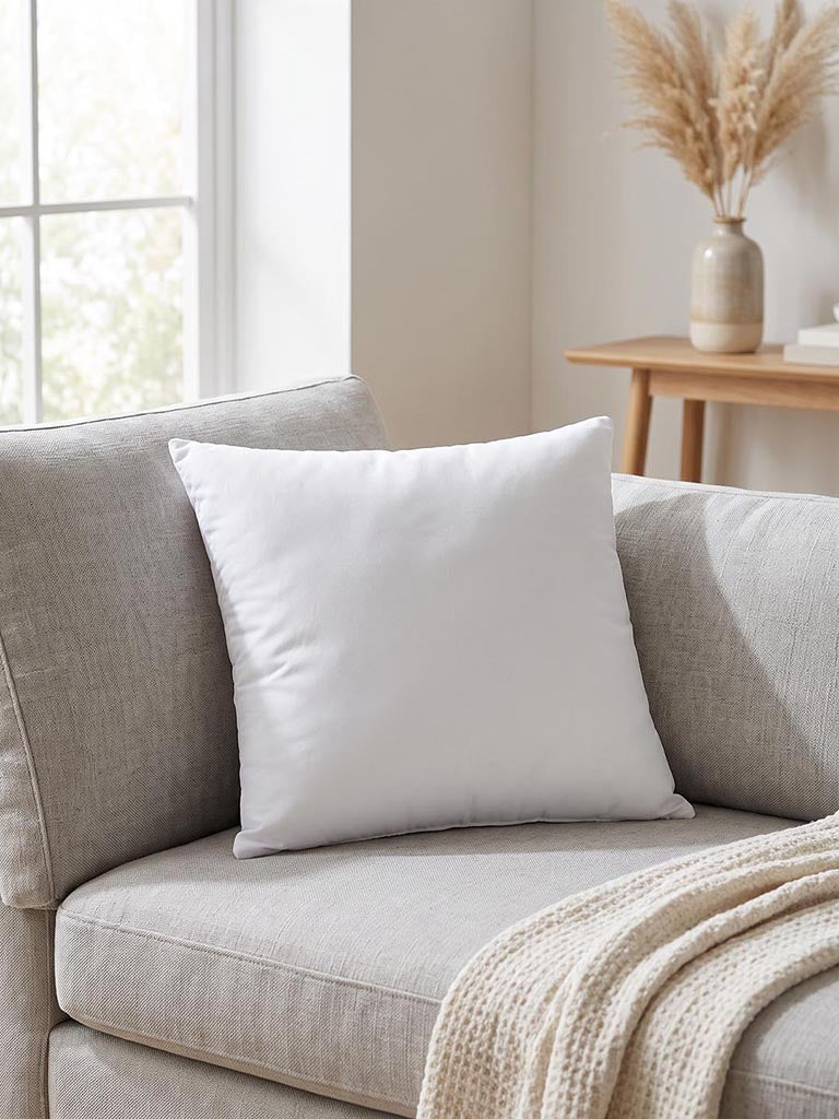 Westside Home White Solid Cushion Filler