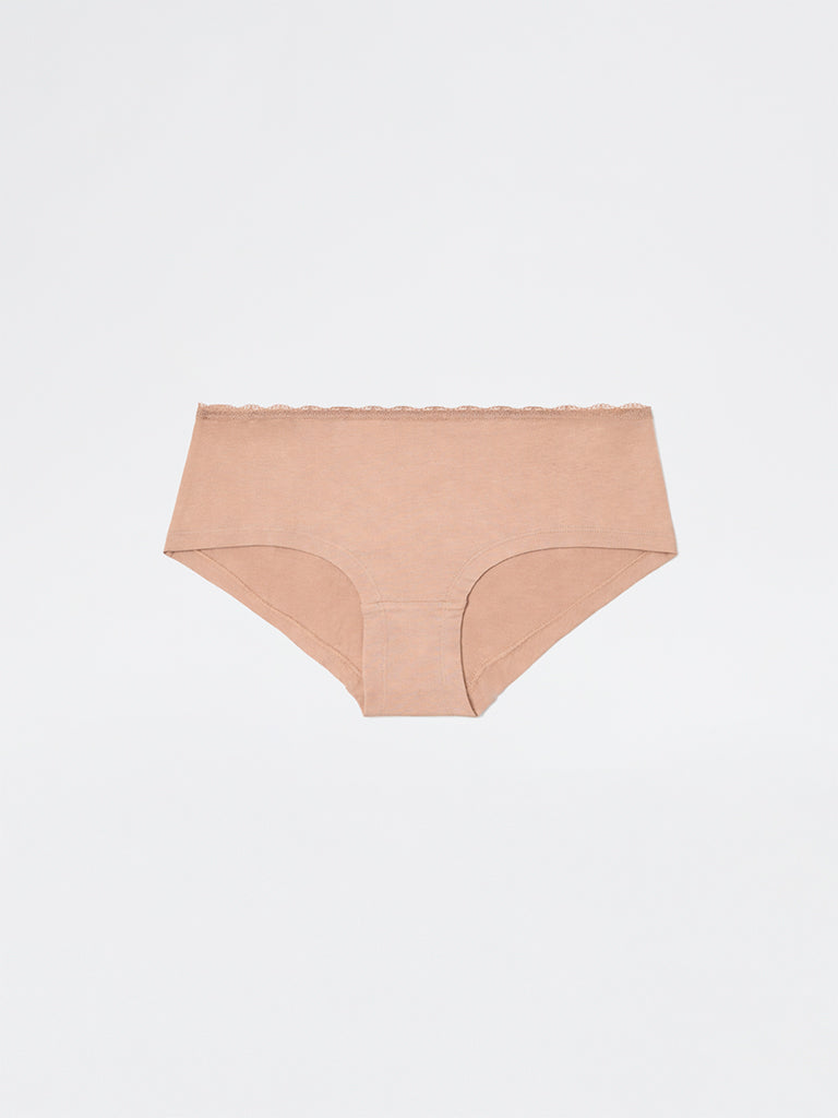 Superstar 2-Pack Lace-Detailed Cotton-Blend Briefs