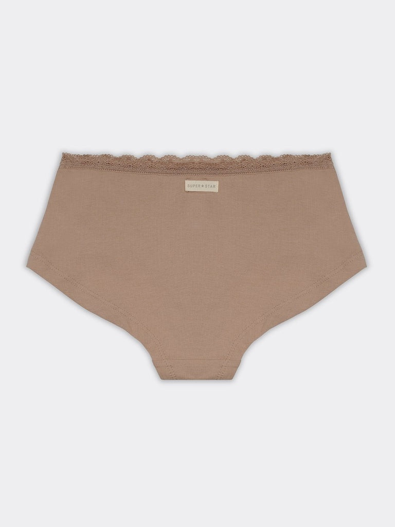 Superstar 2-Pack Lace-Detailed Cotton-Blend Briefs