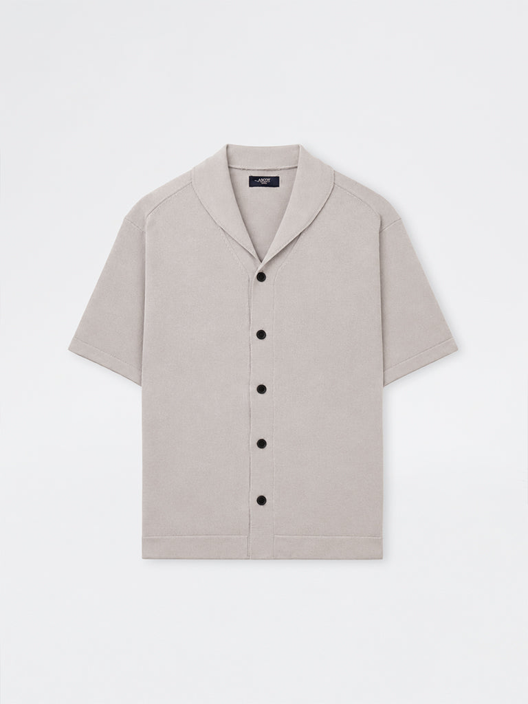 Ascot Light Taupe Relaxed-Fit Sweater