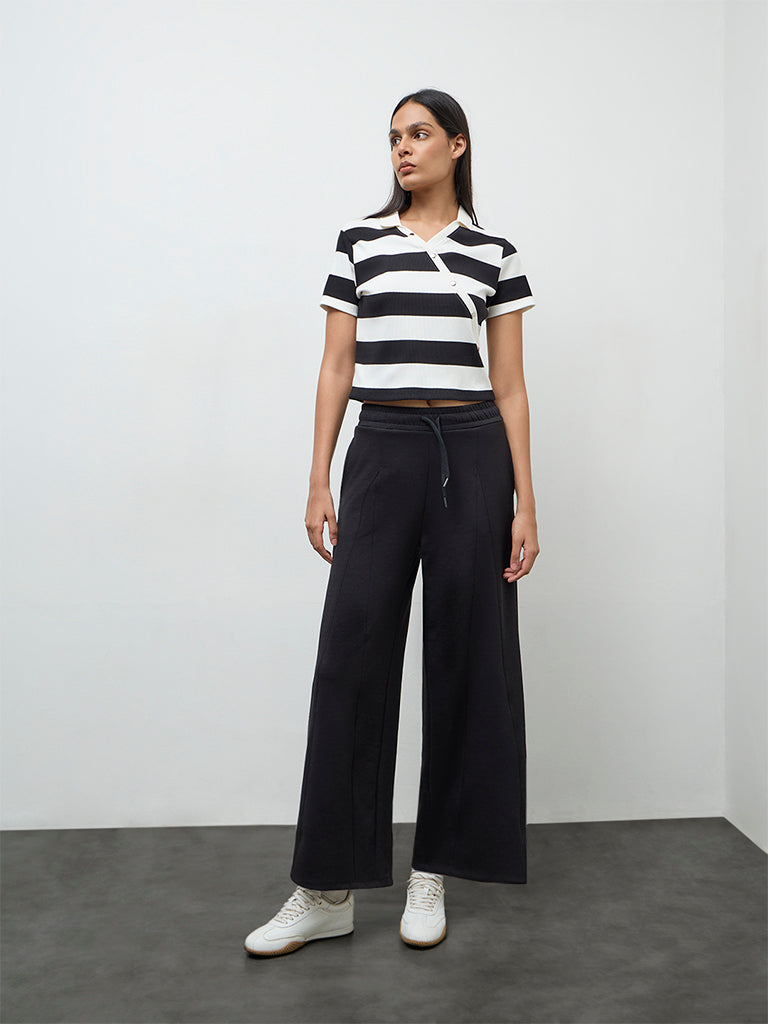 Nuoflexx Black High-Rise Pants