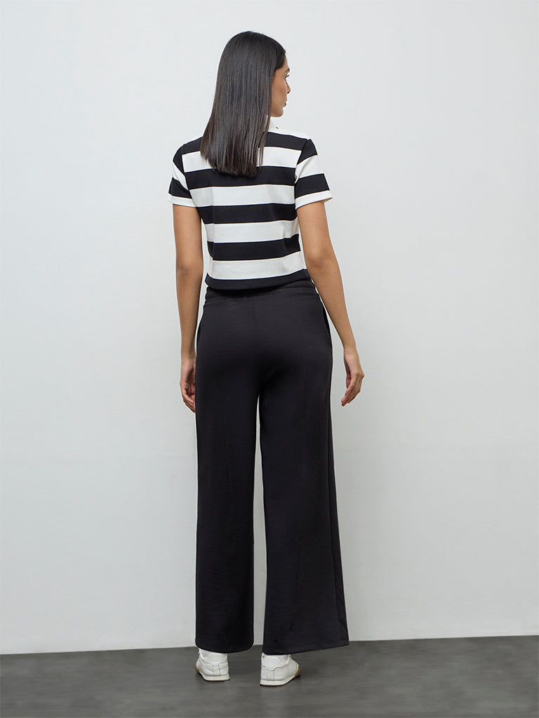 Nuoflexx Black High-Rise Pants