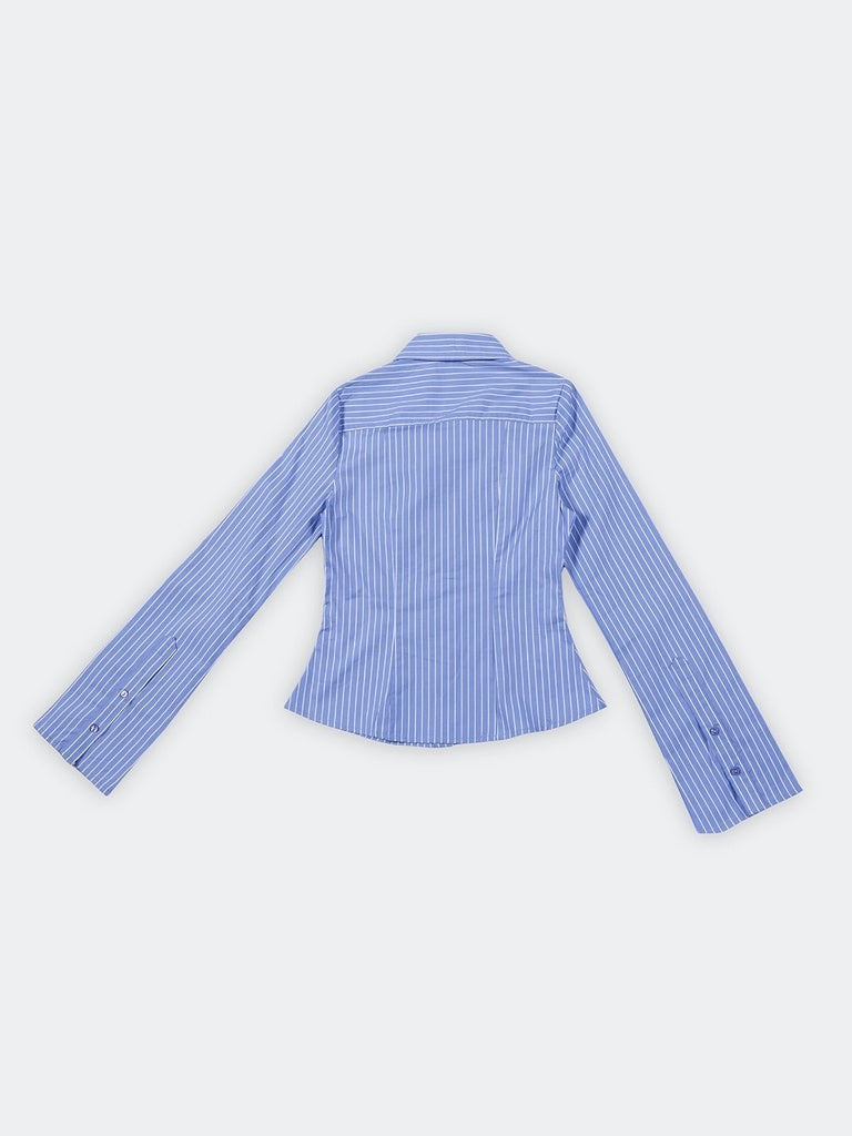Nuon Blue Striped Shirt