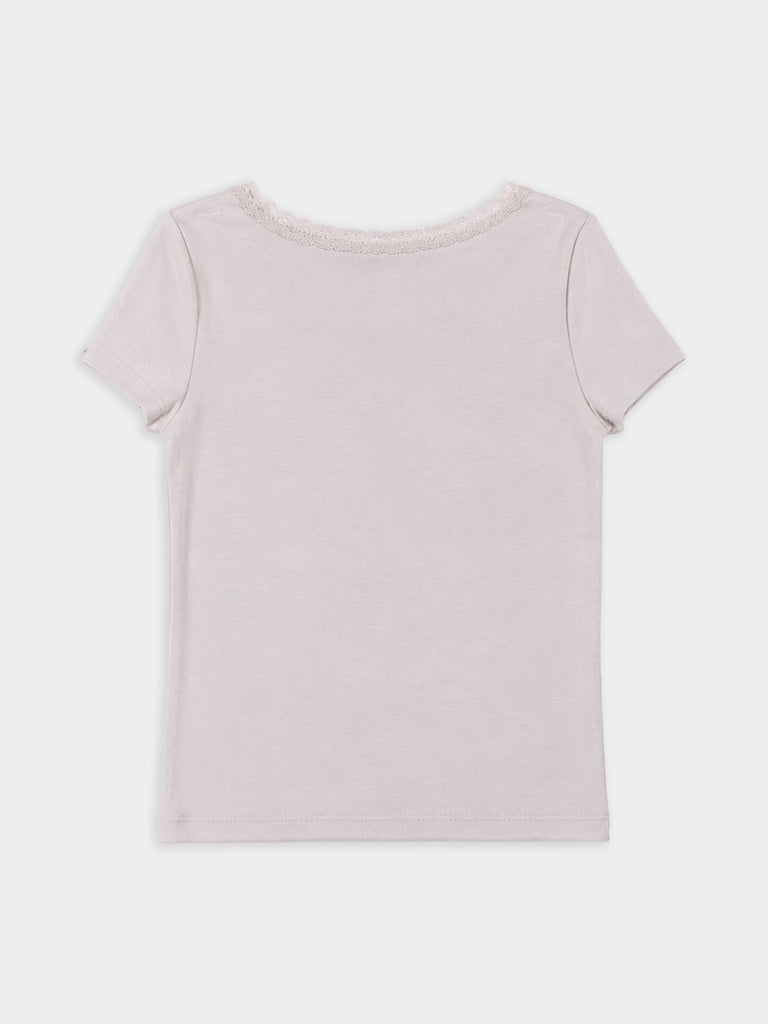 Girls Stone Solid Jersey T-Shirt
