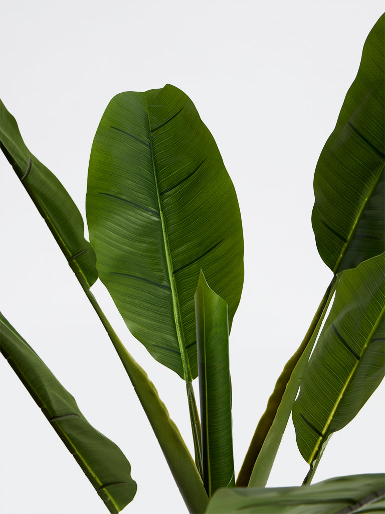 Westside Home Green Artificial Banana Plant