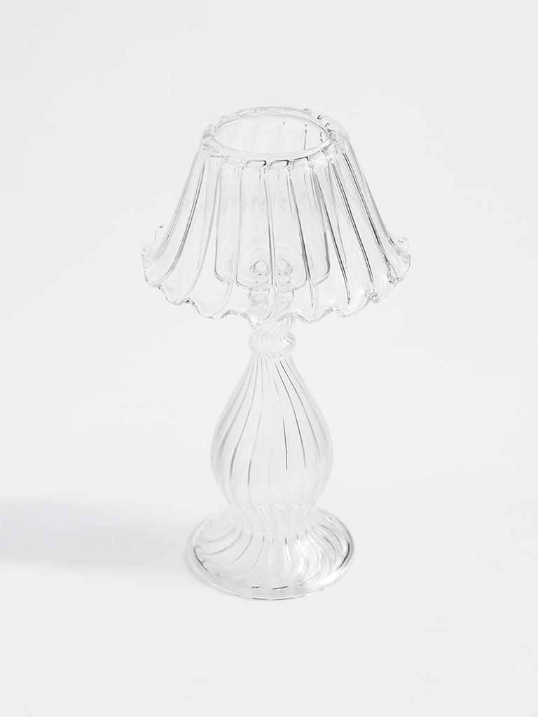 Westside Home Glass Table Lamp Design Candle Holder