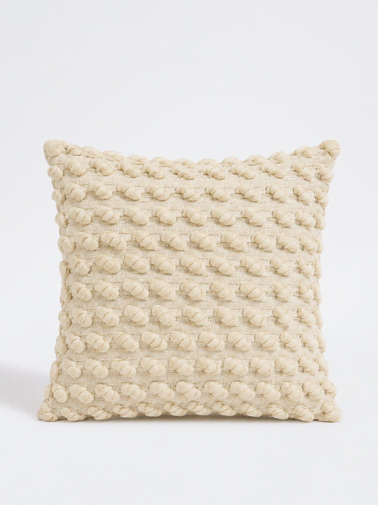Westside Home Light Taupe Popcorn Textured Cushion Cover