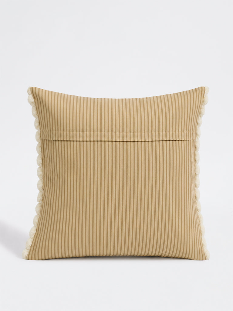 Westside Home Light Taupe Popcorn Textured Cushion Cover