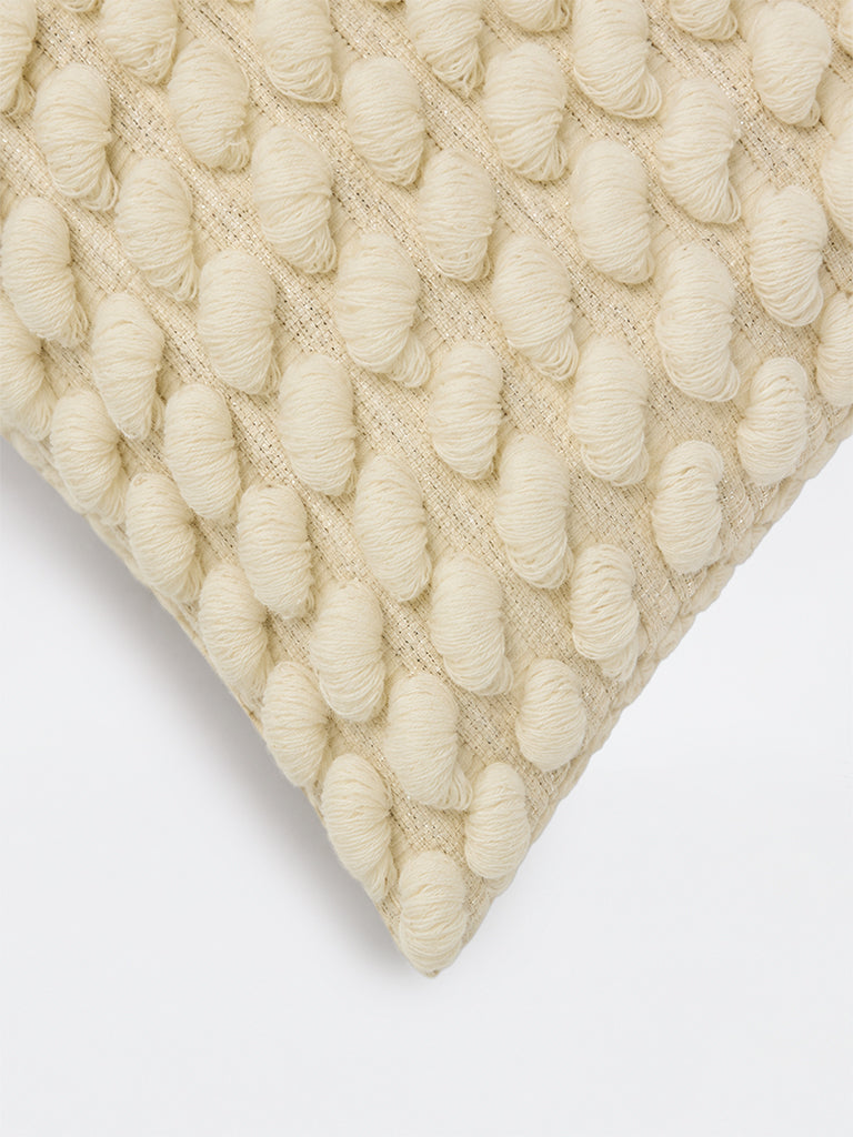 Westside Home Light Taupe Popcorn Textured Cushion Cover