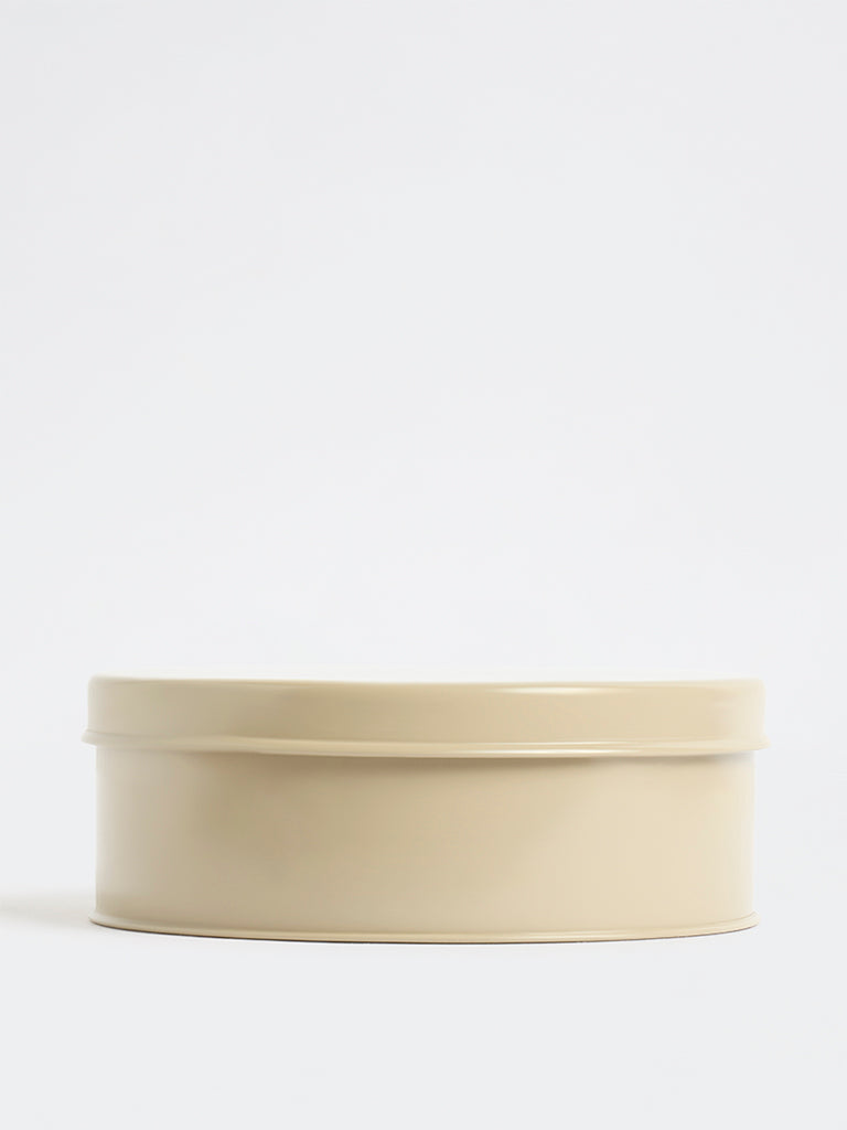 Westside Home Light Beige Roti Box with Lid
