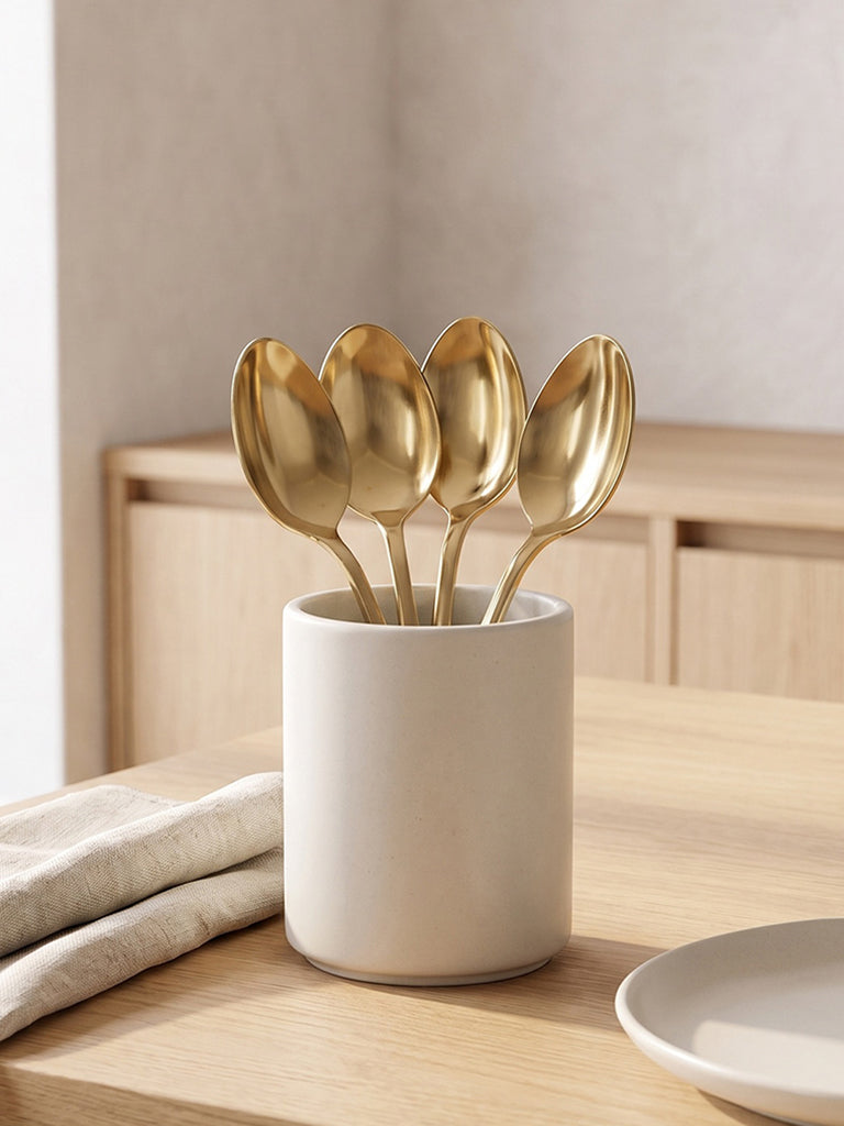 Westside Home Gold Table Spoons - Set of 4