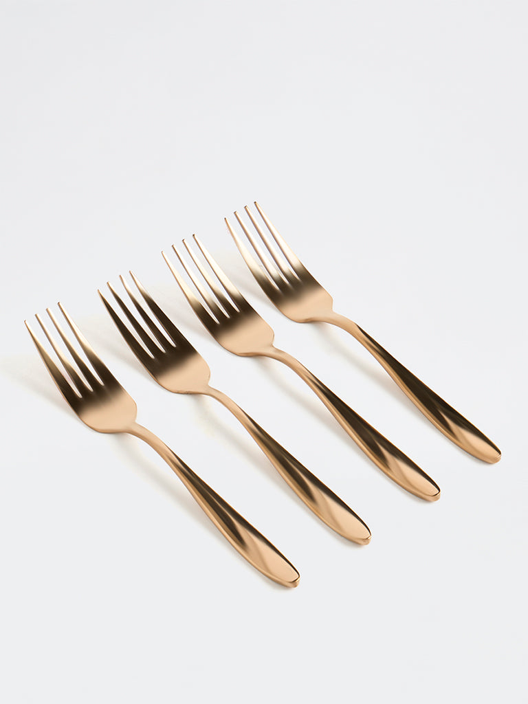 Westside Home Copper Forks - Set of 4