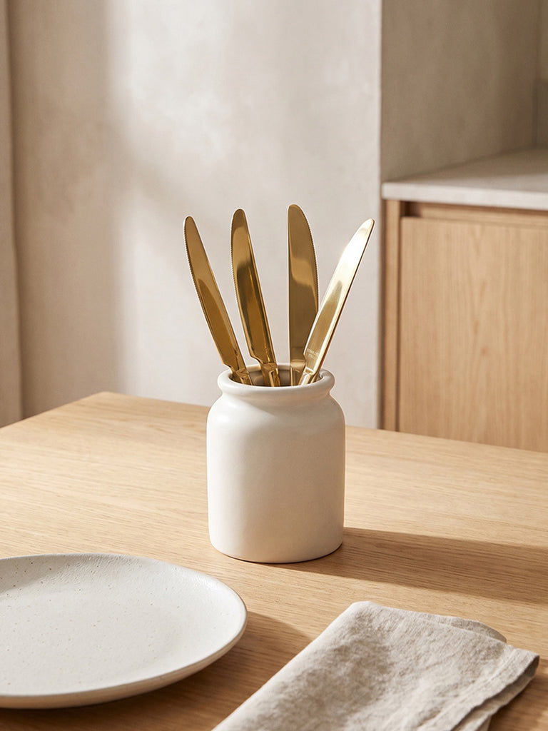 Westside Home Gold Stainless Steel Butter Knives - Set of 4