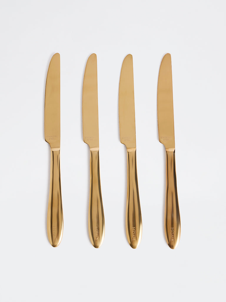 Westside Home Copper Table Knives - Set of 4