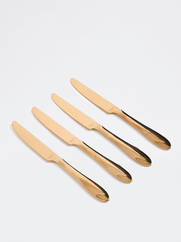Westside Home Copper Table Knives - Set of 4
