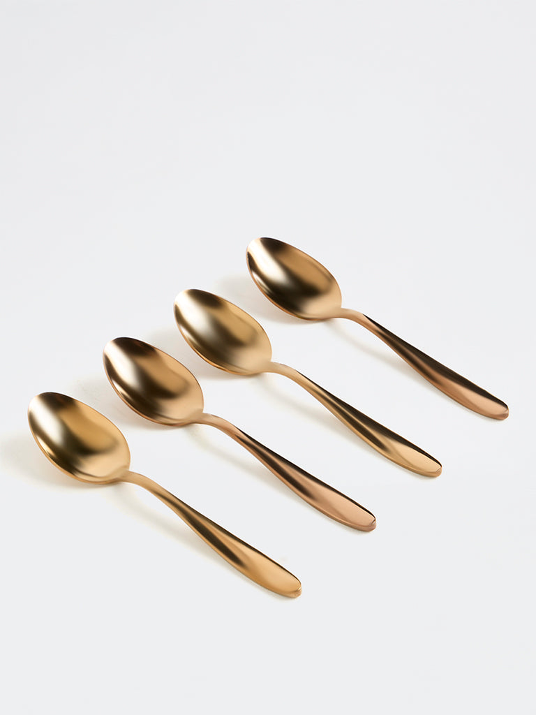 Westside Home Copper Table Spoons - Set of 4